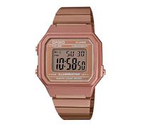 OROLOGIO CASIO B-650WC-5A DIGITALE VINTAGE ORO ROSA METALLO LED B650 IMP. 50 m