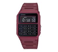 OROLOGIO CASIO CA-53WF-4B VINTAGE CALCOLATRICE ROSSO SILICONE CA53 IMPERMEABILE