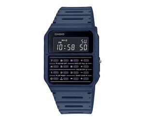 Orologio CASIO CALCULATOR CA-53WF-2BDF Calcolatrice Silicone Blu Vintage
