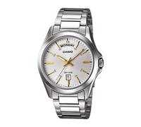 Orologio Casio Classic al quarzo quadrante argento 50M MTP-1370D-7A2 da uomo