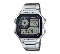 Orologio Casio Da UOMO AE-1200WHD-1AVEF Royale digitale Multi Display World Time