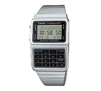 OROLOGIO CASIO DBC-611-1E DIGITALE VINTAGE CALCOLATRICE METALLO LED CROMATO