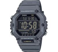 Orologio Casio Digital AE-1600H-8BVEF Uomo In Resina LED Ambra 10 Bar Cronometro