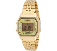 Orologio donna CASIO mod. VINTAGE ref. LA680WGA-9CDF acciaio oro luce sveglia