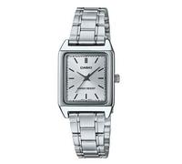 Orologio Casio Donna LTP-V007D-7E Acciaio Inox Argento Rettangolo Quadrante A...