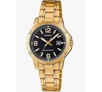 Orologio Casio donna mod. LTP-V004G-1BUDF Acciaio Dorato quadrante Nero 30mm