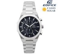 Orologio Casio Edifice EFS-S570D-1A Uomo Resistente Cronografo Solare Acciaio...