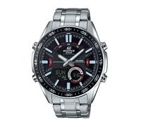 Orologio Casio Edifice EFV-C100D-1A in acciaio inossidabile World Time Ana-Digi