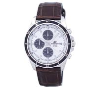 Orologio Casio Edifice Quarzo Cronografo EFR-526L-7AV Quadrante Bianco da Uomo