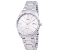 Orologio Casio Enticer al quarzo analogico argento 50M MTP-1302D-7A2VDF da uomo