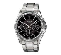 Orologio Casio Enticer al Quarzo Casual MTP-1375D-1AV Quadrante Nero da Uomo