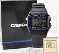 Orologio CASIO F-91W Uomo Donna Unisex VINTAGE Silicone Nero Classico Sveglia