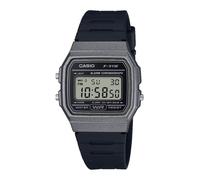 Orologio Casio Digitale LCD Cronometro Cassa Grigia Cinturino Resina F-91WM-2A