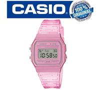 Orologio CASIO F-91WS-4DF Uomo Donna Unisex VINTAGE Silicone Rosa
