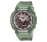 Orologio CASIO G-SHOCK COCA COLA GA-2100CC-3AER Silicone Verde LIMITED EDITION