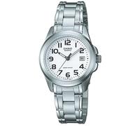 Orologio Donna CASIO LTP-1259PD-7BEG Bracciale Acciaio Bianco Vintage