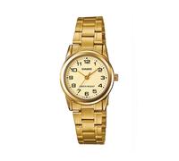 OROLOGIO CASIO LTP-V001G-9B DONNA GOLD ORO ANALOGICO CASUAL IMPERMEABILE COPPIA