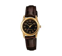 OROLOGIO CASIO LTP-V001GL-1B DONNA GOLD ORO ANALOGICO PELLE IMPERMEABILE CASUAL