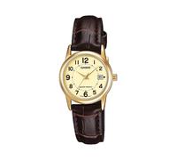 CASIO LTP-V002GL-9BUDF OROLOGIO DONNA PELLE MARRONE 26 mm SOTTOCOSTO
