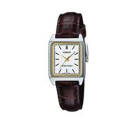 Casio Standard Analogico Quadrante Bianco Al Quarzo LTP-V007L-7E2 Orologio Donna
