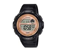 Orologio CASIO LWS-1200H-1A da donna con cinturino in resina nera stile sport...