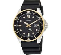 OROLOGIO CASIO MDV-106G-1A GOLD BLACK DURO ANALOGICO BILL GATES CASIO ORIGINAL