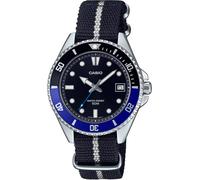 Orologio CASIO MDV-10C-1A2VEF da Uomo Nero in Acciaio