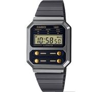 Orologio CASIO mod. A100WEGG-1A2DF Digitale VINTAGE Acciaio Gold Chrono Alarm