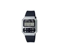 Orologio CASIO mod. A100WEL-1ADF Digitale VINTAGE monocromatico in pelle unisex