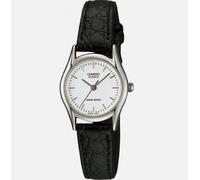Orologio CASIO mod. LTP-1094E-7ARDF Donna pelle Nero cassa Silver con indici WR