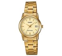 Orologio CASIO mod. LTP-V002G-9AUDF Classic Vintage Donna in acciaio Dorato 25mm
