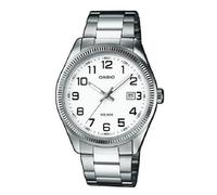 Orologio CASIO mod.MTP-1302D-7BVDF Uomo acciaio quadrante Bianco e datario 39mm