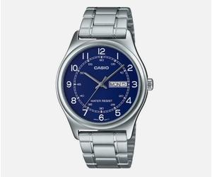 Orologio CASIO mod. MTP-CVV006D-2BUDF Uomo acciaio Day/Date quadrante Blu 38mm