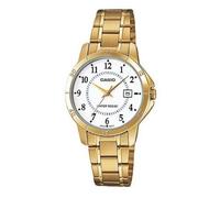 Orologio CASIO mod. MTP-V004G-7BUDF Uomo in acciaio Gold quadrante Bianco 40mm