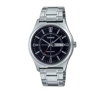 Orologio CASIO mod. MTP-V006D-1B2UDF Uomo in acciaio Day\Date con quadrante Nero