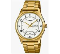Orologio CASIO mod. MTP-V006G-7BUDF Uomo in acciaio Gold quadrante Bianco 40mm