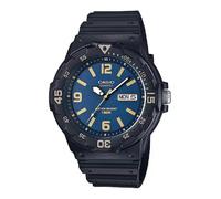 Orologio uomo CASIO mod. MRW-200H-2B3VDF Analogico in gomma nero day/date