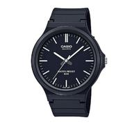 Orologio Uomo CASIO MW-240-1EVDF Silicone Nero Classico Vintage Sub 50mt