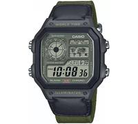 Orologio Casio Pelle Vintage AE-1200WHUB-3AVEF Verde