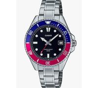 Orologio CASIO ref. MDV-10D-1A3VDF Unisex subacqueo in gomma quadrante Nero 38mm