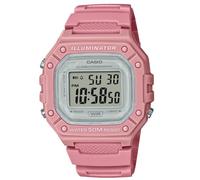Orologio Casio UNISEX in resina mod. ILLUMINATOR Ref. W-218HC-4AVDF Rosa 43mm