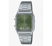 Orologio CASIO unisex mod. AQ-230A-3AMQYDF Quadrante verde analogico e digitale