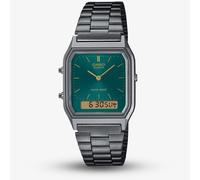 Orologio Casio Unisex Vintage Quadrante Verde Doppio Display AQ-230EGG-3AEF