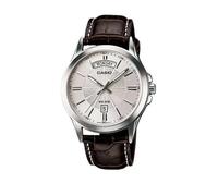 Orologio Casio Uomo Analogico Cinturino Pelle MTP-1381L-7AVDF - Elegante Quad...