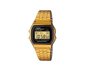 Orologio Casio Uomo Donna gold mod. Vintage Ref. A159WGED-1DF Diamond digitale
