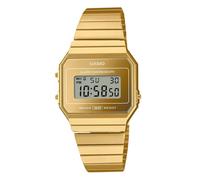 Orologio Casio Vintage al Quarzo Casual A700WEVG-9A Quadrante Oro Unisex
