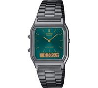 E_0002_S72109439 Casio Orologio Uomo Casio AQ-230EGG-3AEF Verde Argentato Orolog