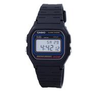 Orologio Casio W-59-1VQES Uomo Digitale Vintage Nero 5 Bar Luce Allarme