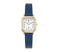 Orologio Certus Donna Acciaio Dorato Pelle Blu 646514