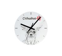 Orologio Chihuahua A Pelo Corto Con Una Foto Di Un Cane Art-Dog